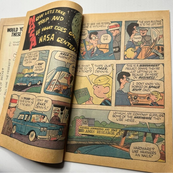 Dennis The Menace The Fall Ball VTG Comic Book Hank Ketcham 1970 Fawcett - Picture 7 of 7